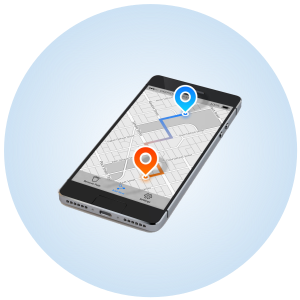 GPS Navigation via Phone